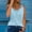 Blue, variant on Baorden Women's Casual Tops Lace Stitched Shirt Sleeveless T-Shirt Tops