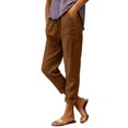 thumbnail image 6 of Womens Stretch Work Pants for Office, High Rise Straight Leg Trousers with Pockets, Wrinkle-Free Business Casual Bottom for Women, 6 of 6