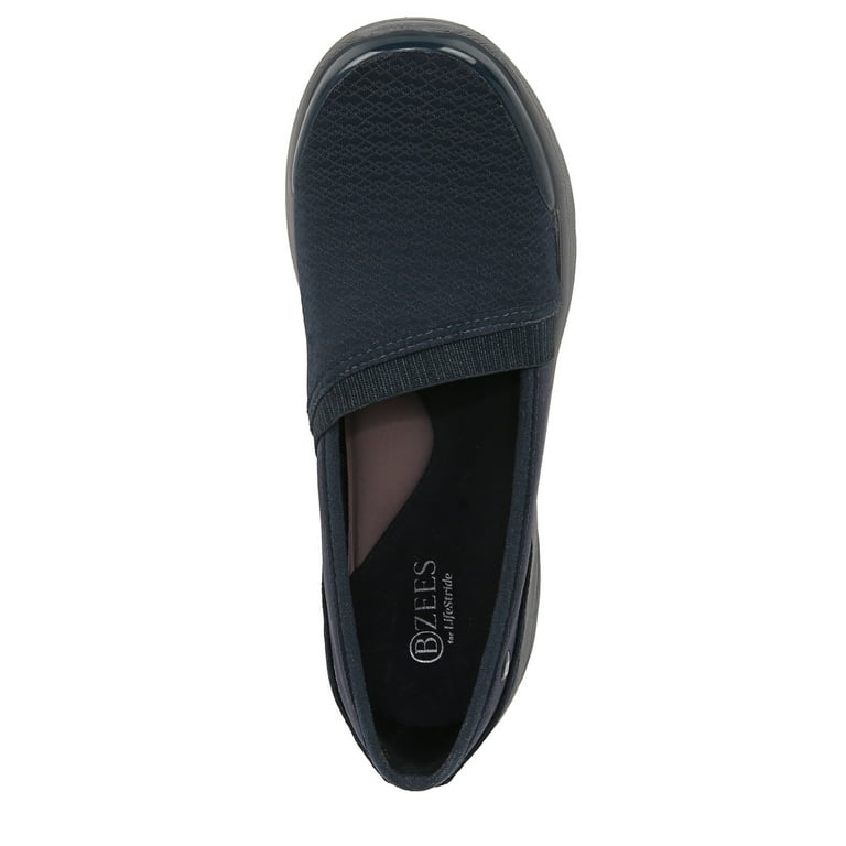 BZees For Lifestride Womens Lollipop Slip-On Flats - Medium