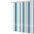 thumbnail image 3 of Cortina de ducha impermeable de 180x200 cm para dormitorio (rayas románticas) Hugtrwg Libre de BPA, 3 of 6