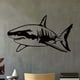 thumbnail image 4 of Escultura de Pared Ganfancp Tiburones de Metal Decoración de Pared Moderna, 4 of 7