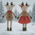 thumbnail image 3 of Mr. and Mrs. Merry Reindeer Doll Set, 3 of 5