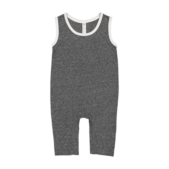 Rabbit Skins Infant Harborside Mlange Tank Romper