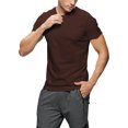 thumbnail image 2 of Hat and Beyond Men's Solid Short Sleeve Crew Neck T-Shirts S-5XL Big and Tall, 2 of 7
