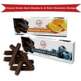 thumbnail image 2 of Sweets Candy Dark Chocolate Orange Sticks And Blueberry Sticks 2 Pack, Dark Chocolate Covered Blueberries Sticks, Chocolate Covered Orange Jelly Sticks, Chocolate Sticks, Orange Sticks Candy, 2 of 3