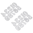thumbnail image 3 of Cutting Stencil Die, Die Cutting Machine Cutting Dies Unique Light And Thin 2 Pcs  For Making Greeting Invitation Cards Home And Party Decorations For Carving, 3 of 8