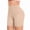 Beige, variant on Seamless Shaping Boyshorts Panties for Women Slip Shorts Under Dress Shapewear Shorts Tummy Control Underwear