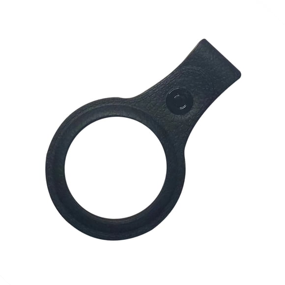 Methold 1 funda de cuero para Airtags, funda protectora para Locator Tracker, dispositivo antipérdida, funda protectora para llavero Teléfono y Comunicación Negro