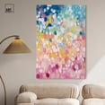 thumbnail image 3 of Joyful Rainfall I Canvas Modern Color Abstract by Art Remedy, Gallery Wrapped, 36" x 54", 3 of 7