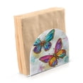 thumbnail image 6 of Qxltty Artistic Butterfly Acrylic Napkin Holder Set of 1 Transparent Dining Table Kitchen Cafeteria Home Decor 4.1x4.9x1.97in, 6 of 9