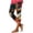 ♪498-Blue, variant on Xuyuer Women's Independence Day High Waist Summer Printed 7/8 Leggings - Slim Fit Capri Pants, Pants for Women