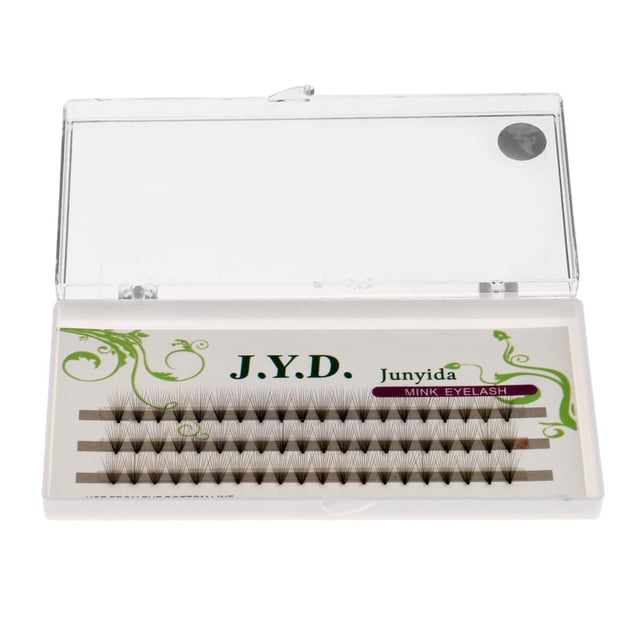 Racimo individual de pestañas Zulema Grueso Natural 60pcs 8mm 10mm 12mm