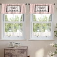 thumbnail image 2 of LALILO Kitchen Curtain Valance Zebras National Park Tanzania Rod Pocket Window Curtain 52"x 18" Set of 2, 2 of 7