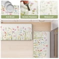 thumbnail image 6 of Anti Fatigue Kitchen Mat for Floor, Farmhouse Floral Kitchen Rugs Sets of 2, Kitchen Floor Mats Non-Slip, Cushioned Standing Mat for Sink, Laundry, Desk, Home White 17"x47"+17"x29", 6 of 8