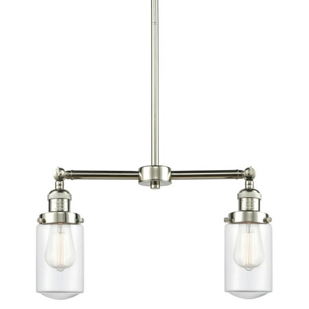 

Innovations Lighting 209 Dover Dover 2 Light 21 Wide Chandelier - Nickel