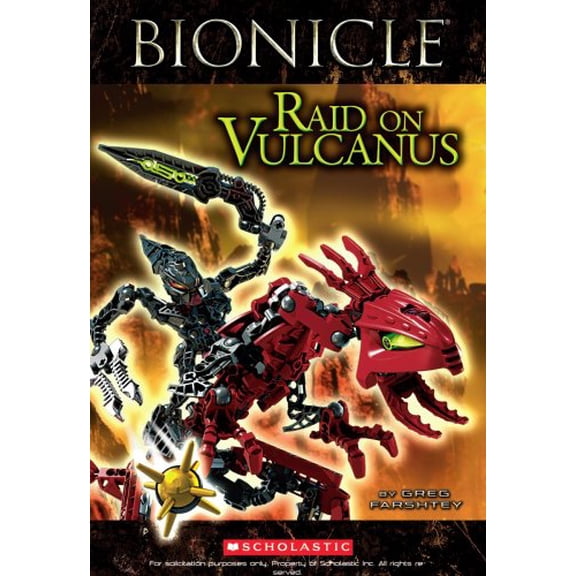 Pre-Owned Bionicle Super Chapter: Raid on Vulcanus (Bionicle Super Chapter Book), 9780545100731, 0545100739, Paperback,