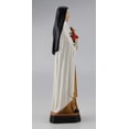thumbnail image 4 of St. Therese of Lisieux Catholic Religious Resin Colored 8 Inch Statue Figurine, 4 of 7