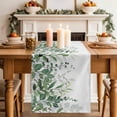thumbnail image 2 of Table Runner 90 Inches Long for Kitchen Dining, Green Leaves Dresser Scarf Farmhouse, Dining Table Decorations for Wedding/Parties, Summer Botanical 13 x 90 In, 2 of 8