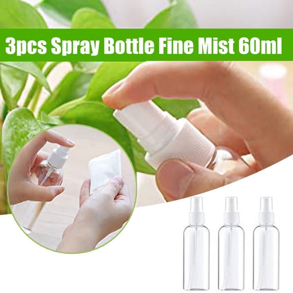 Dongrere 3pcs Mini Makeup Containers Misting Bottle for Summer Travel Essentials