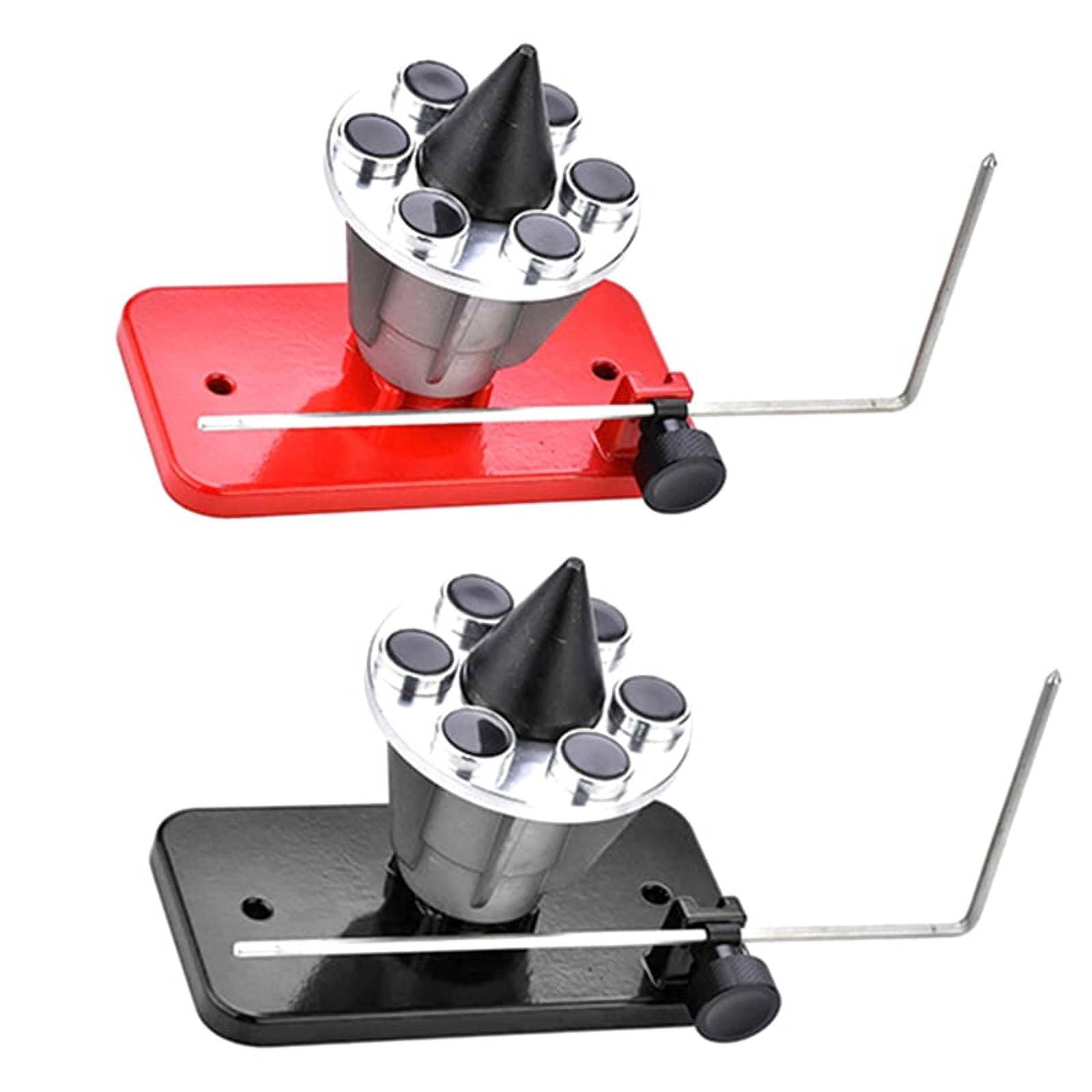 Blade Balancer Replace for 339075B Lawn Mower Blade Balancer Magnetic Wall Mount 42-047 Red