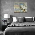 thumbnail image 5 of Rustic Floral Bathroom Wall Art Farmhouse Flower Butterfly Pictures Wall Decor Christian Scriptures I Can Only Imagine Canvas Prints Artwork Painting Home Decoration for Kitchen Bedroom Framed 12"x16", 5 of 6