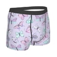 thumbnail image 4 of Uemuo Purple Butterfly Pattern Men's Boxer Briefs,Trunk Anti-Chafing,Comfortable, Durable, and Stylish Underwear-Large, 4 of 9