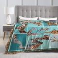 thumbnail image 4 of Giraffe Blanket Gifts For Kids Adults - Lightweight Throw Blanket For Bedroom Living Room Decor Soft Fuzzy Fleece Cozy Plush Bed Couch 50"X40", 4 of 7