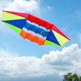 thumbnail image 4 of Cometa de juguete colorida de 250 cm x 80 cm, juguetes para deportes al aire libre, cometa acrobática fácil de volar, cometas de una sola línea para, 4 of 9