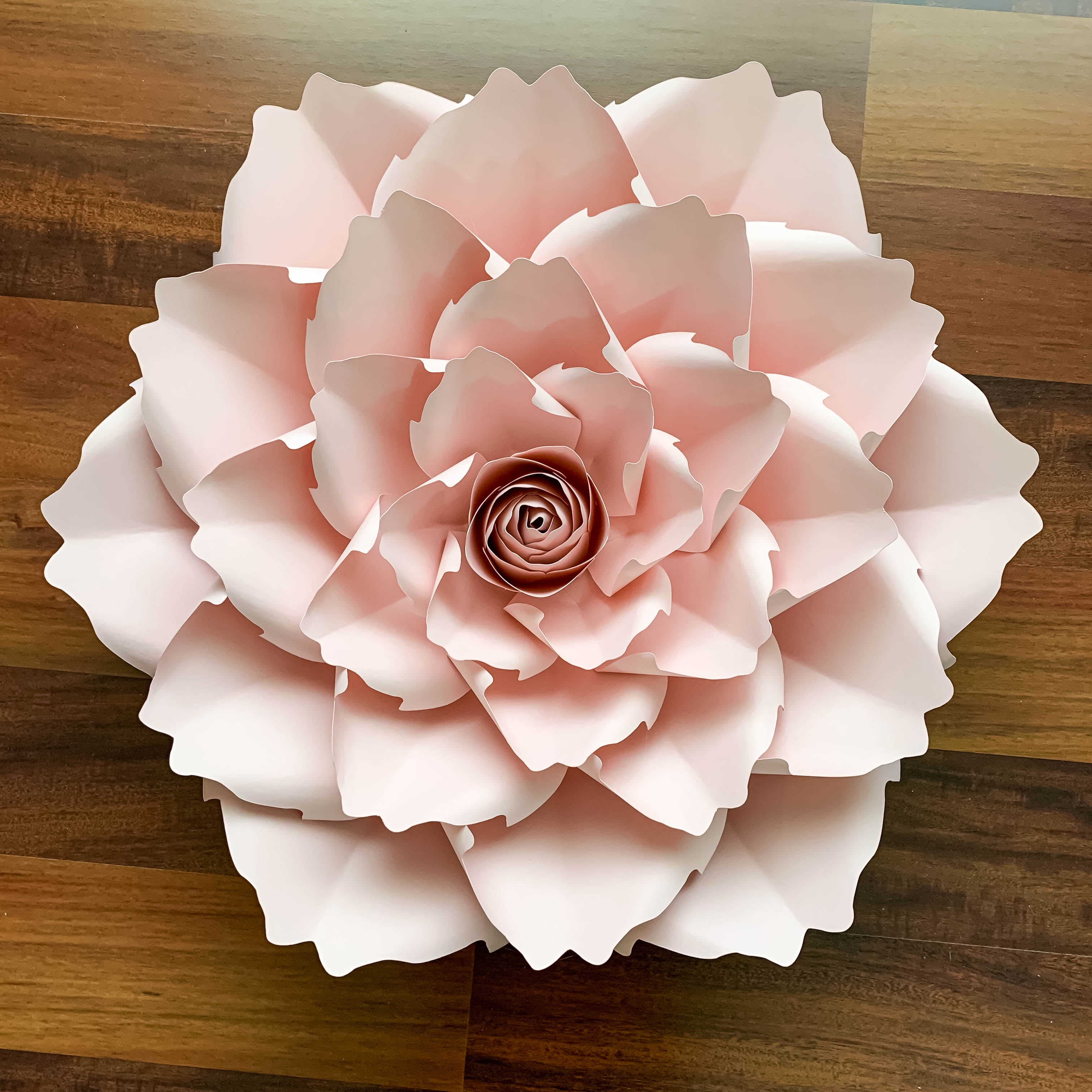 petal 140 giant spiky paper flower rose diy template kit stencil walmart com