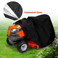 thumbnail image 1 of Protective cover for lawn mower 210D, 195*66*112, black, 1 of 4