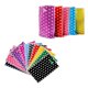 thumbnail image 2 of 100 bolsas de regalo con estampado de puntos, decorativas, para fiestas, divertidas, para embalaje (colores variados), 2 of 8