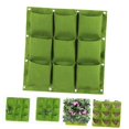 thumbnail image 4 of Bolsa para cultivo de plantas, macetero de montaje en pared, contenedor para plantar, bolsas para plantar montadas en la pared, bolsa para plantar colgante Vertical, no tejida, 4 of 5