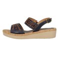 thumbnail image 2 of Sandalias con plataforma Exterior Piel vegana Color Azul Para Mujer De RBCOLLECTION, 2 of 3