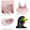 thumbnail image 4 of Sonducket Sombrilla Sombrero Dulce regalo Cabezas transpirables Cubierta Senderismo Accesorios Artesanía de secado rápido diario Gorras de pescador Sombreros Rosado Sonducket AP011491-03B, 4 of 6