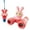 Red, variant on Godderr Boys Girls Binoculars Toys for Kids Baby Explorer Kit,Kids Camping Gear,Outdoor Exploration Toddlers Telescope High Power Mirror Small Portable Dual with Whistle Toy