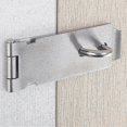 thumbnail image 3 of Heavy Duty Stainless Steel Hasp and Staple with Screws for Door, Window, Cabinet, Pet Cage, Gate Lock, 3 of 5