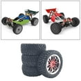 thumbnail image 3 of pitrice Pneu de Voiture RC pour Roues RC et Wltoys Roue de Réparation 144001 124018 124019 1/10 Remplacement Roue de Réparation Accessoires de Jouet Modèle RC Rouge, 3 of 8