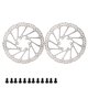 thumbnail image 2 of Rotores de freno de disco de bicicleta, 2 piezas Disco de bicicleta Disco de freno de bicicleta Rotor de freno de bicicleta de montaña Diseño fácil de usar, 2 of 8