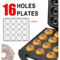 thumbnail image 2 of 16 Holes Donut Maker 1400W 220V Electric Cake Pan,Breakfast Machine, 2 of 4