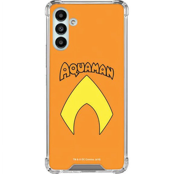 Skinit DC Comics Aquaman Official Logo Galaxy A13 5G Clear Case