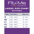 thumbnail image 5 of Fit for Me by Fruit of the Loom Women's Microfiber Hi-Cut, 5 Pack Plus Size Panties, 5 of 8