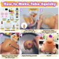 thumbnail image 4 of shiyou-Taba Squishy Kit Capybara Silicone Mold 3''+Liquid Gel+Flocking Cute Animal Maker Set, 4 of 4