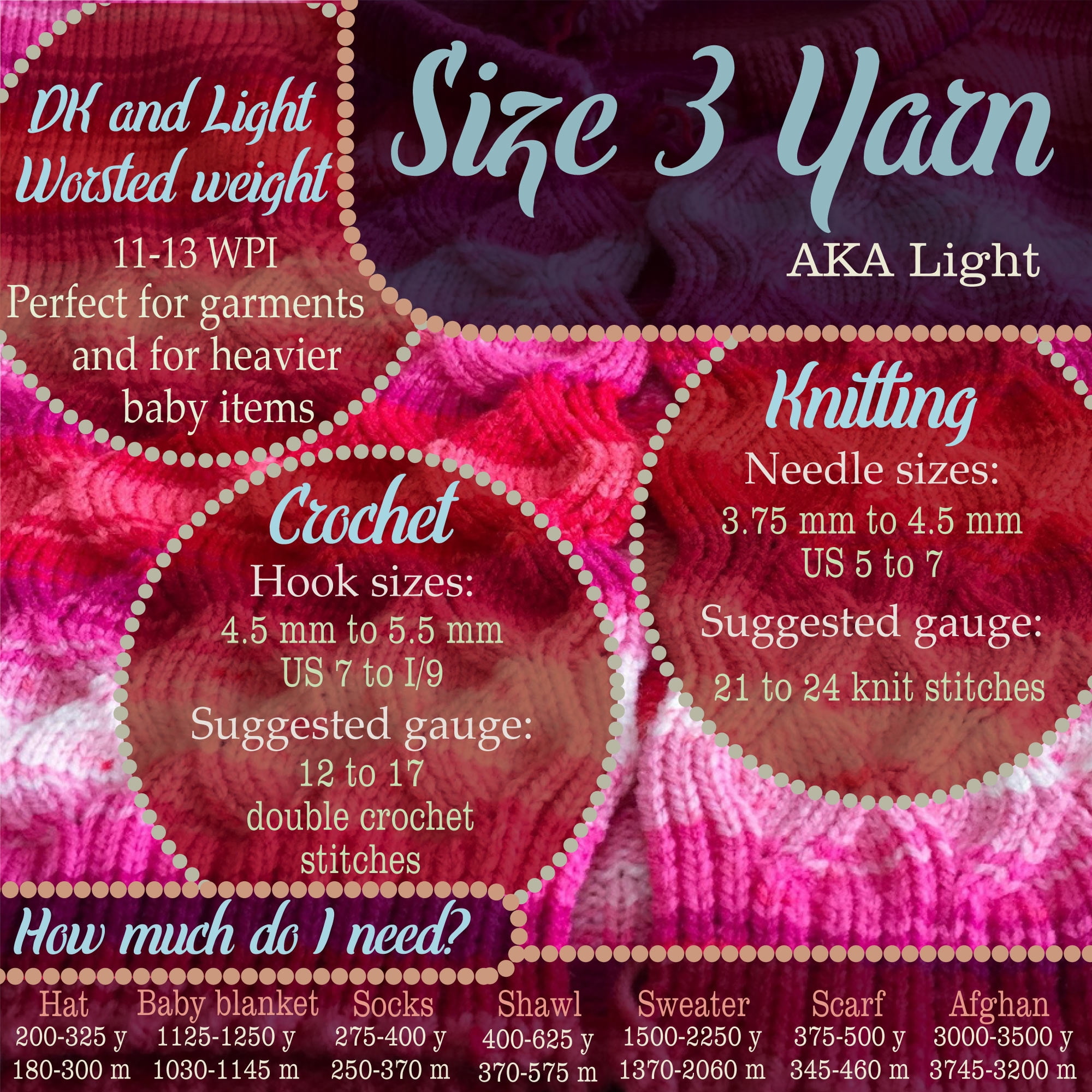 JubileeYarn Cotton Select Yarn - 50g/Skein Sport Weight - Variety Pack - 8 Skeins