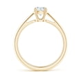 thumbnail image 2 of ANGARA Natural Classic Diamond Solitaire Engagement Ring in 14K Yellow Gold for Women (Size-5.1mm| Color-G| Clarity-VS2) | April Birthstone, Anniversary, Jewelry Gift for Women | Natural Diamond Ring, 2 of 11