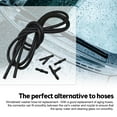 thumbnail image 3 of Universal Car Windshield Wiper Washer Squirter Nozzle Spray Jet Kit Fluid Hose, 3 of 7