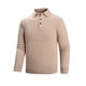 thumbnail image 1 of pstuiky camisas de manga larga para hombre, Suéter informal de moda para hombre, con botones, solapa y elasticidad, capa base de punto, manga larga top de hombre l, 1 of 8