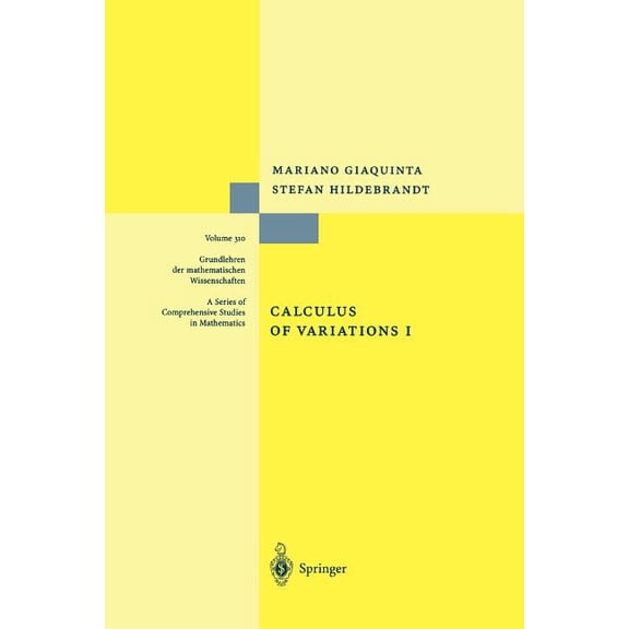 Grundlehren Der Mathematischen Wissensch Calculus of Variations I, Book 310, (Paperback)