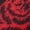 Red Peony, variant on Women Underwear Gothic Halloween Skulls Roses Allover Print Contrast Lace Hipsters Panties Rose Skull XL