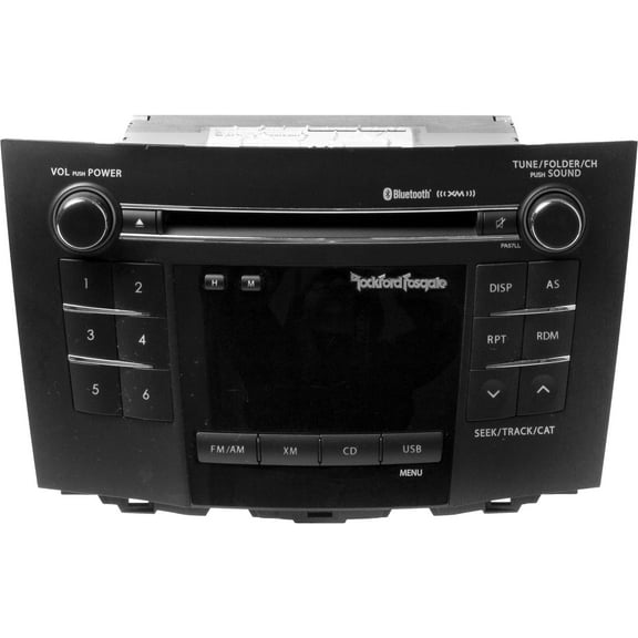 Restored 2010-2013 Suzuki Kizashi AM FM SAT Radio CD MP3 Player BT 39101-57LL1 Opt PA57LL (Refurbished)