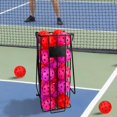 HOT Tennis Ball Hopper Pickleball Picker Upper with Handle for Easy
